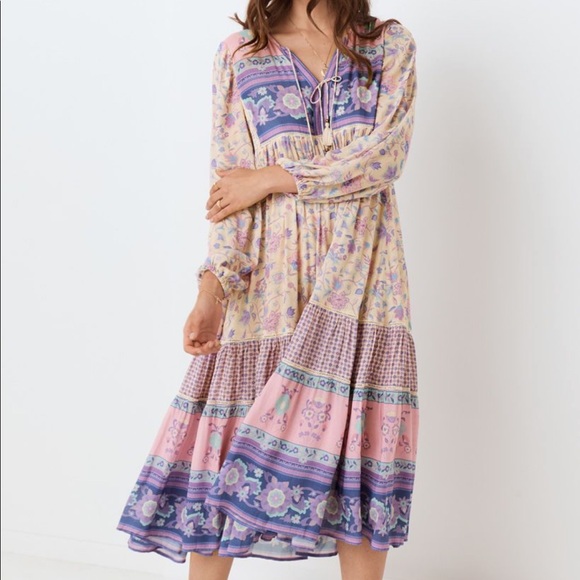 Spell Portobello Road Boho Dress in Lavender - Picture 5 of 13
